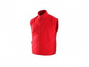 Pánská fleecová vesta UTAH, červená