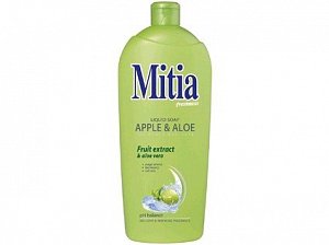 Tekuté mýdlo Mitia, Apple and Aloe, 1000 ml