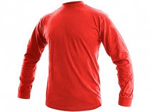 Tričko  PETR, dlouhý rukáv, červené