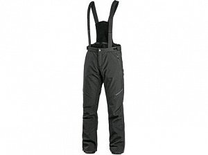 Kalhoty CXS TRENTON, zimní softshell, pánské, černé