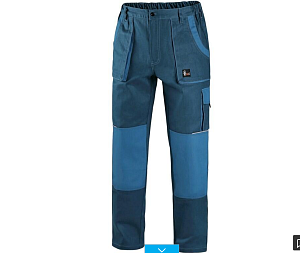Kalhoty do pasu CXS LUXY JOSEF, pánské, petrol-petrolová