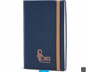 Zápisník CXS modrý