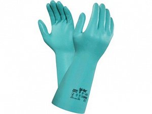 Chemické rukavice ANSELL SOL-VEX 37-695, máčené v nitrilu