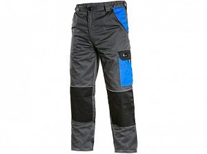 Kalhoty CXS PHOENIX CEFEUS, šedo-modré, 170-176cm