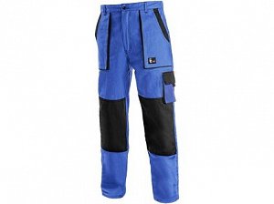 Kalhoty do pasu CXS LUXY JOSEF, prodloužené, pánské, modro-černé
